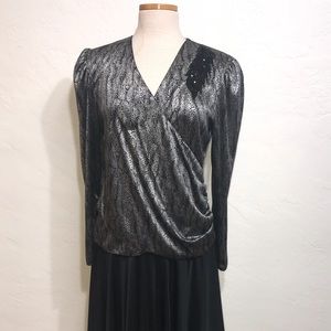 1980’s Disc0 Dress Size:12